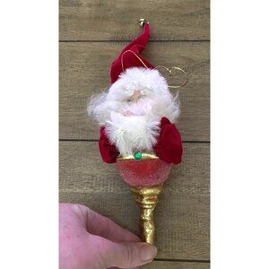 Vintage Santa Claus Christmas Tree Ornament